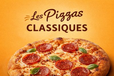 Les Pizzas classiques