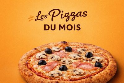 Les Pizzas du mois