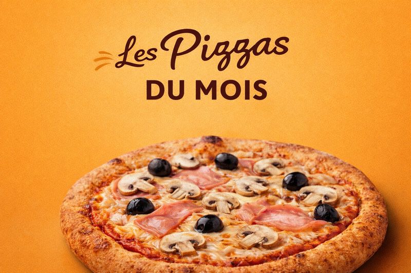 Les Pizzas du mois
