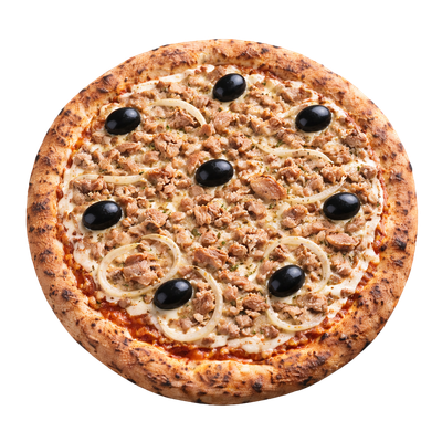 La Thon - Sauce tomate italienne, olives, crème fraîche, oignons, thon