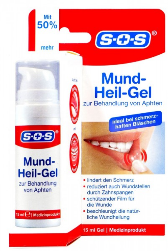 ​SOS 口腔修復凝膠 15ml SOS Mund-Heilgel
