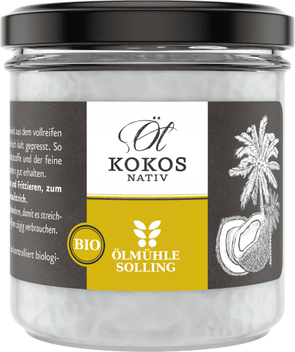  oelmuehle solling 有機天然椰子油 BIO Kokosöl EG-Bio nativ