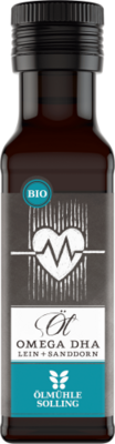  oelmuehle solling 有機歐米茄 DHA 亞麻籽油 + 沙棘每 100 克 48 克 omega-3 脂肪酸 BIO Omega DHA Leinöl + Sanddorn48 g Omega-3-Fettsäuren pro 100 g