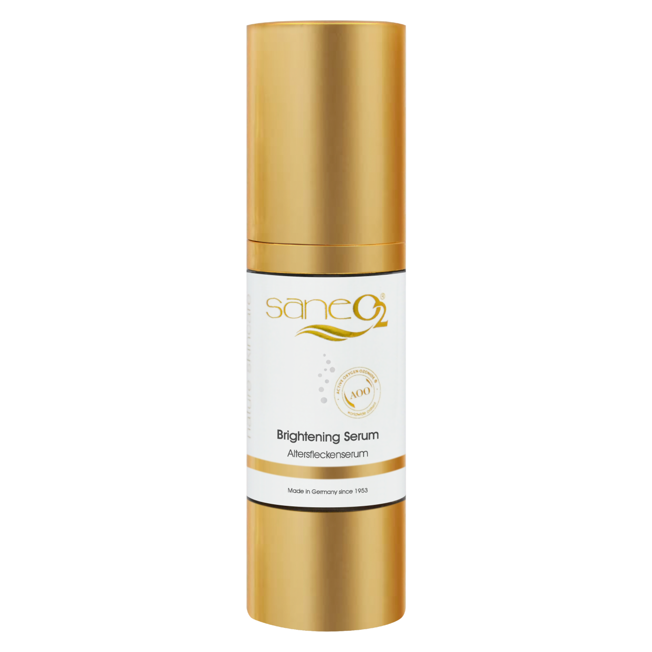 SaneO2 Brightening Serum 快速亮白精華素- 減少深色色素或老年斑30 ml （金）