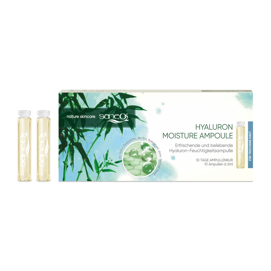 坡尿酸（透明質酸）保濕安瓶SaneO2® Hyaluron Moisture Ampulle 10x2ml
