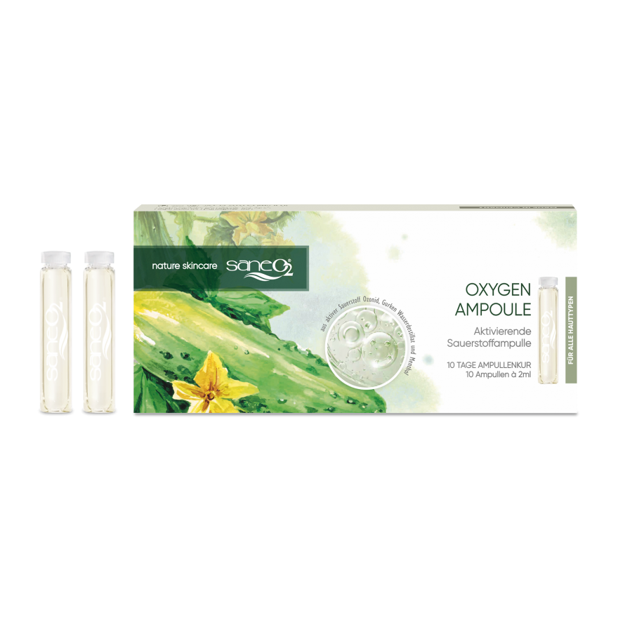 有氧安瓶SaneO2® Oxygen Ampulle 10x2ml Sauerstoffampulle