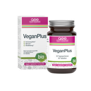 素食者補充有機維他命-VeganPlus (Bio) 60入