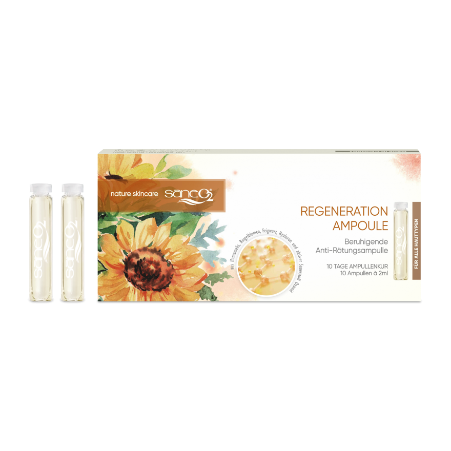 抗紅腫安瓶 SaneO2® Regeneration Ampulle 10x2ml Antirötungsampulle