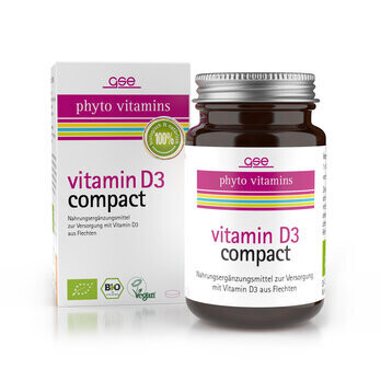 維生素 D3 （有機），60 粒膠囊 Vitamin D3 Compact (Bio), 60 Tabl. à 500 mg	30	g