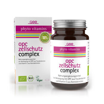 OPC細胞保護（有機），60 粒膠囊 OPC Zellschutz Complex (Bio), 60 Tabl. à 500 mg	30	g