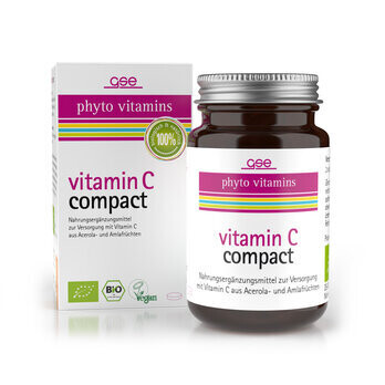  維生素C（有機），60 粒膠囊 500毫克 Vitamin C Compact (Bio), 60 Tabl. à 500 mg	30	g