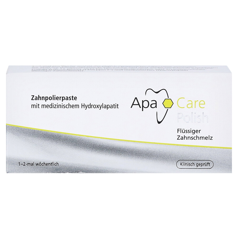 潔白拋光牙膏 Apacare Polish Zahnpolierpaste 20 ml （素食可）
