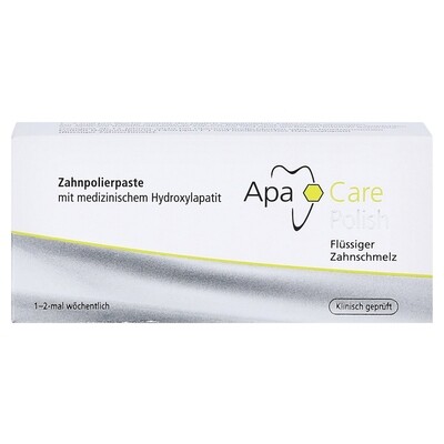 潔白拋光牙膏 Apacare Polish Zahnpolierpaste 20 ml （素食可）