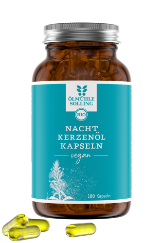  oelmuehle solling 月見草油膠囊 180 粒  BIO Nachtkerzenöl Kapseln vegan 素食