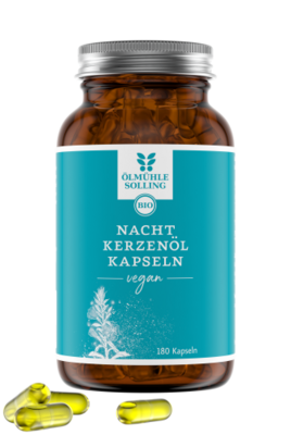  oelmuehle solling 月見草油膠囊 180 粒  BIO Nachtkerzenöl Kapseln vegan 素食