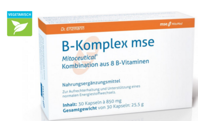 Dr. Enzmann 恩世蔓 B群-Komplex mse - 30 粒 - 素食