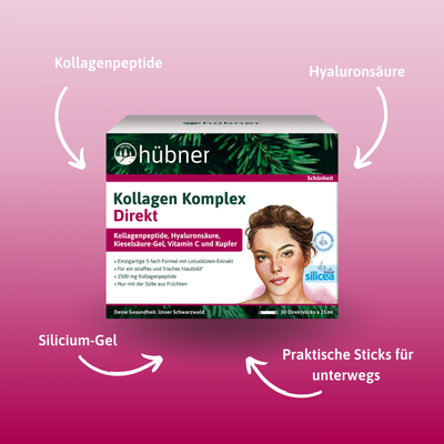 hübner® 美容膠原蛋白 Kollagen Komplex Direkt 直飲外帶包 30入x15ml