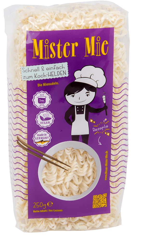 Mister Mie 有機斯佩耳特小麥 Bio Dinkel Mie nudeln 素食麵 250g, 口味: classic 傳統口味