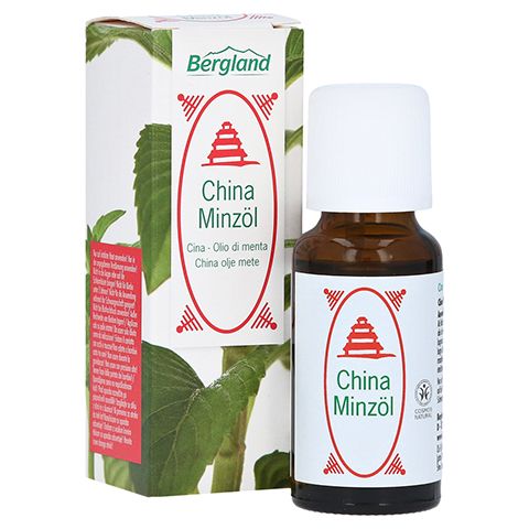 Bergland Bio China Minzöl. 20ml 有機百靈薄荷油