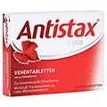 Antistax 用於靜脈曲張和蜘蛛靜脈 extra Venentabletten 30 入., bei Krampfadern &amp; Besenreiser