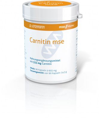 Dr. Enzmann 恩世蔓 肉鹼 mse - 90 粒 Carnitin \