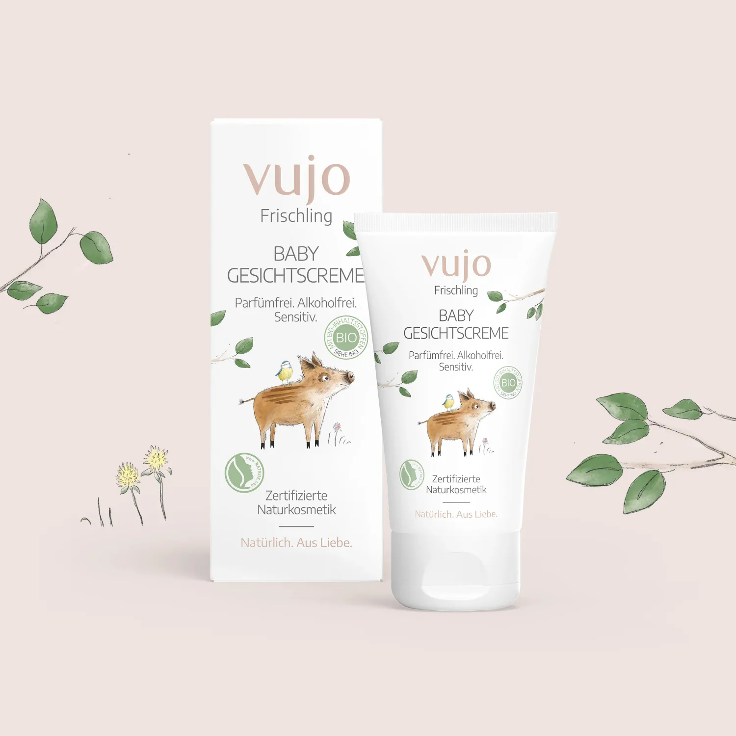 vujo - Baby 嬰兒臉部乳霜Gesichtscreme 50ml