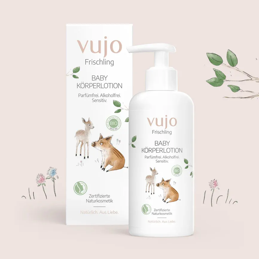 vujo - Baby 嬰兒潤膚乳 Körperlotion. 200ml