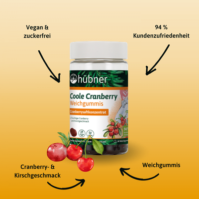 hübner 蔓越莓 Coole Cranberry-60 入 (泌尿道困擾)