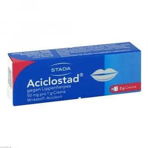 ACICLOSTAD 唇皰疹 Creme gegen Lippenherpes