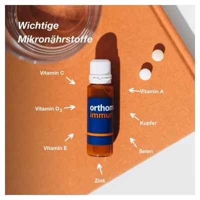 Orthomol 免疫飲瓶/片劑組合裝 Immun Trinkfläschchen/Tabletten 30 入