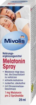 Mivolis 褪黑激 噴霧
Melatonin spray, 25 ml