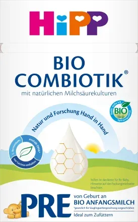 Hipp Anfangsmilch Pre Combiotik von Geburt an