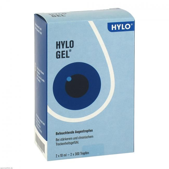 HYLO-GEL Augentropfen 2x 10ml