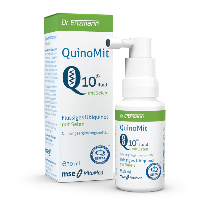 QuinoMit Q10+硒 fluid mit Selen - 30 ml 素食可