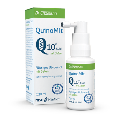 QuinoMit Q10+硒 fluid mit Selen - 30 ml 素食可