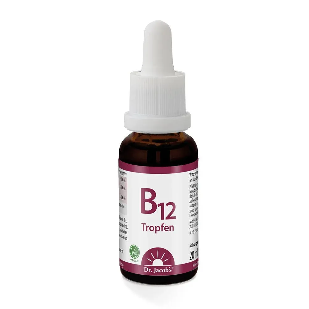 Dr. Jacob&#39;s B12 Tropfen 20 ml 維生素滴劑