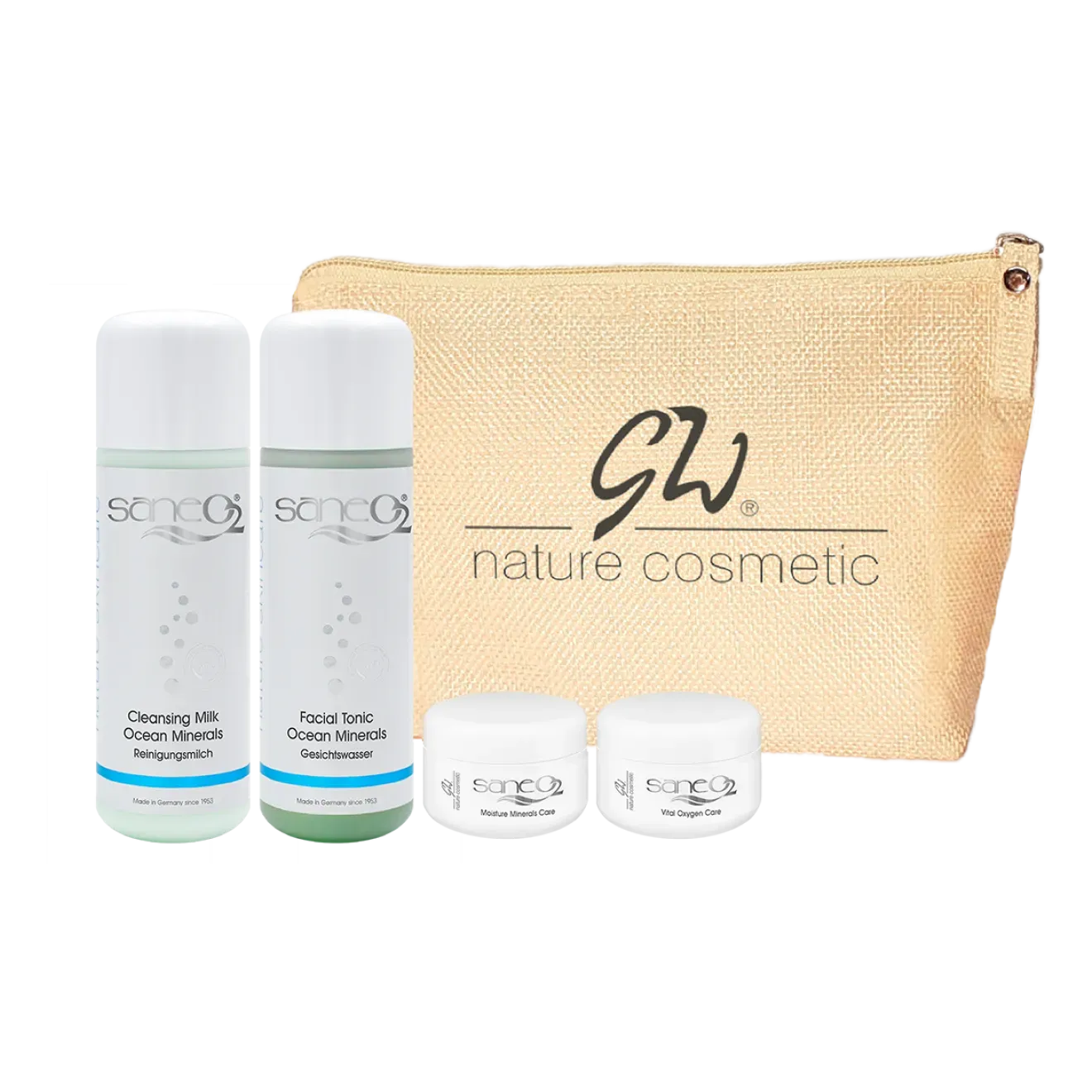 SaneO2 Starter kit 乾性肌膚的 體驗組 for dry skin