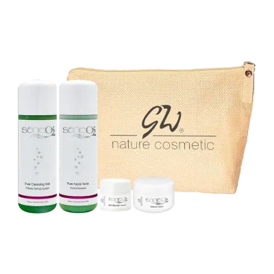 SaneO2 Starter kit 油性肌膚的 體驗組 for  oily skin