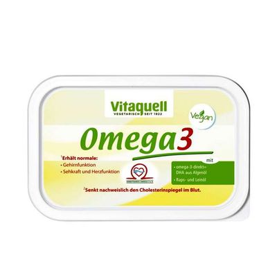 Vitaquell  Omega 3 植物奶油（Pflanzenmargarine (250g) 純素食