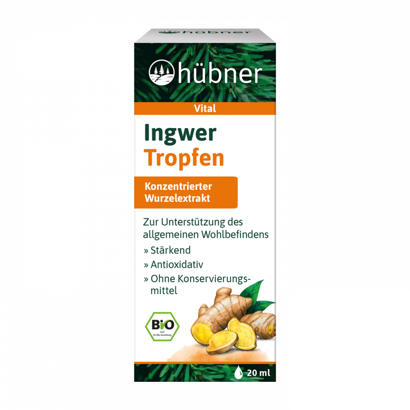 hübner® Ingwer Tropfen 薑滴劑20 ml
