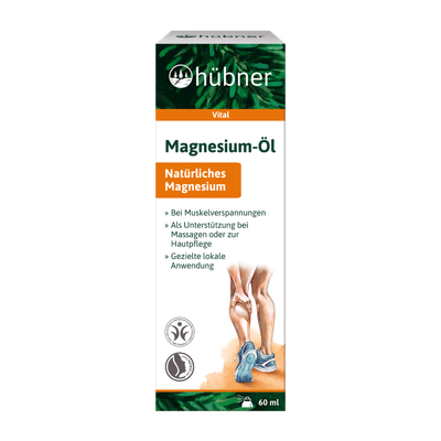 hübner® Magnesium-Öl 60ml 純素 天然鎂緩解肌肉緊張