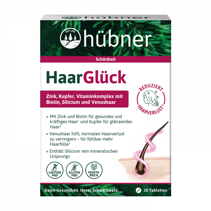 hübner® HaarGlück 強健健康頭髮/防止脫髮 30入