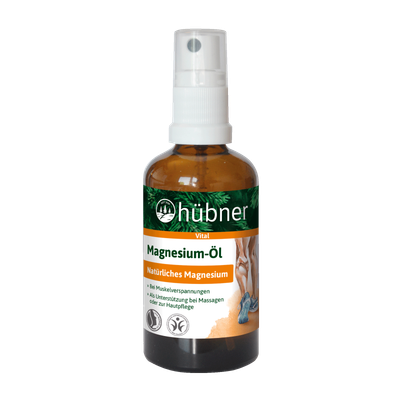 hübner® Magnesium-Öl 60ml 純素 天然鎂緩解肌肉緊張