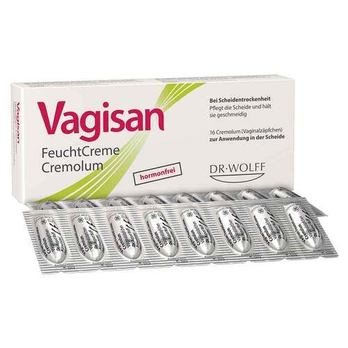 Vagisan MoistCream Cremolum 私密保濕栓劑 16入