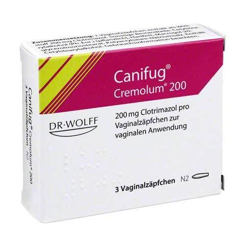 Canifug-Cremolum （白色念珠菌）陰道感染 陰道栓劑 3入