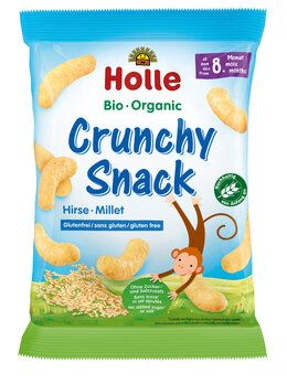 Holle Bio-Crunchy Snack Hirse ，有機脆脆零食小米 8個月起 25 g