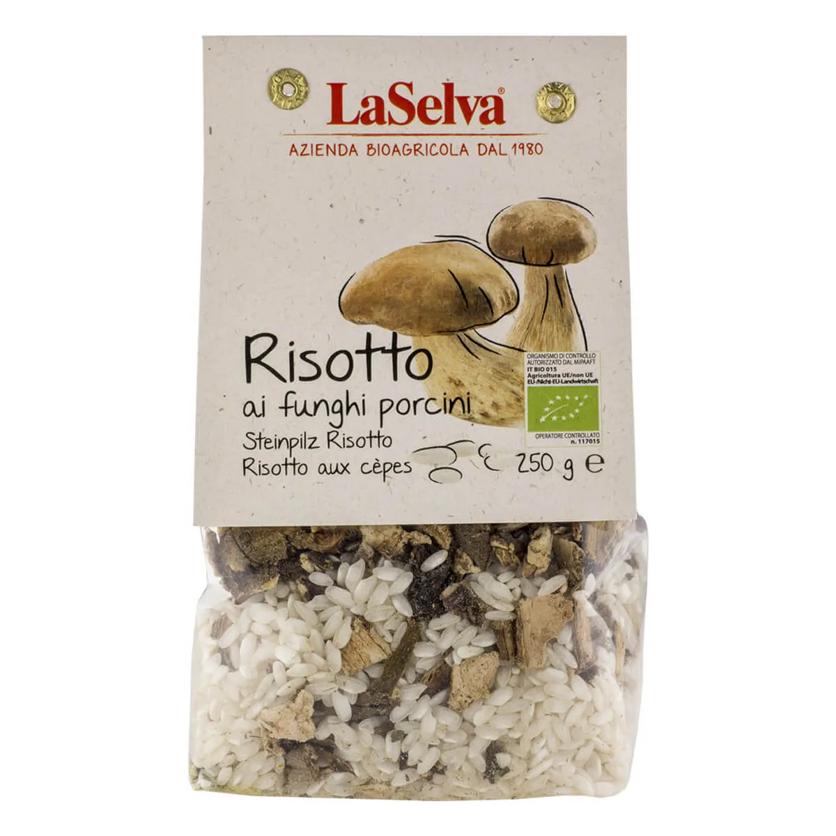 LaSelva Risotto mit Steinpilzen 有機牛肝菌燴飯焗飯 250g
