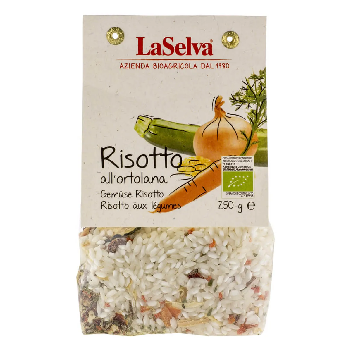 LaSelva Risotto mit Gemüse 有機蔬菜燴飯焗飯 250g