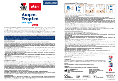 Doppelherz  藍光雙效眼藥水，10 毫升 Augen-Tropfen blue light Duo