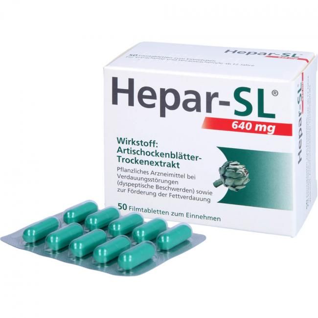 Hepar-SL 640 mg  (50 入) 消化系統 膽道